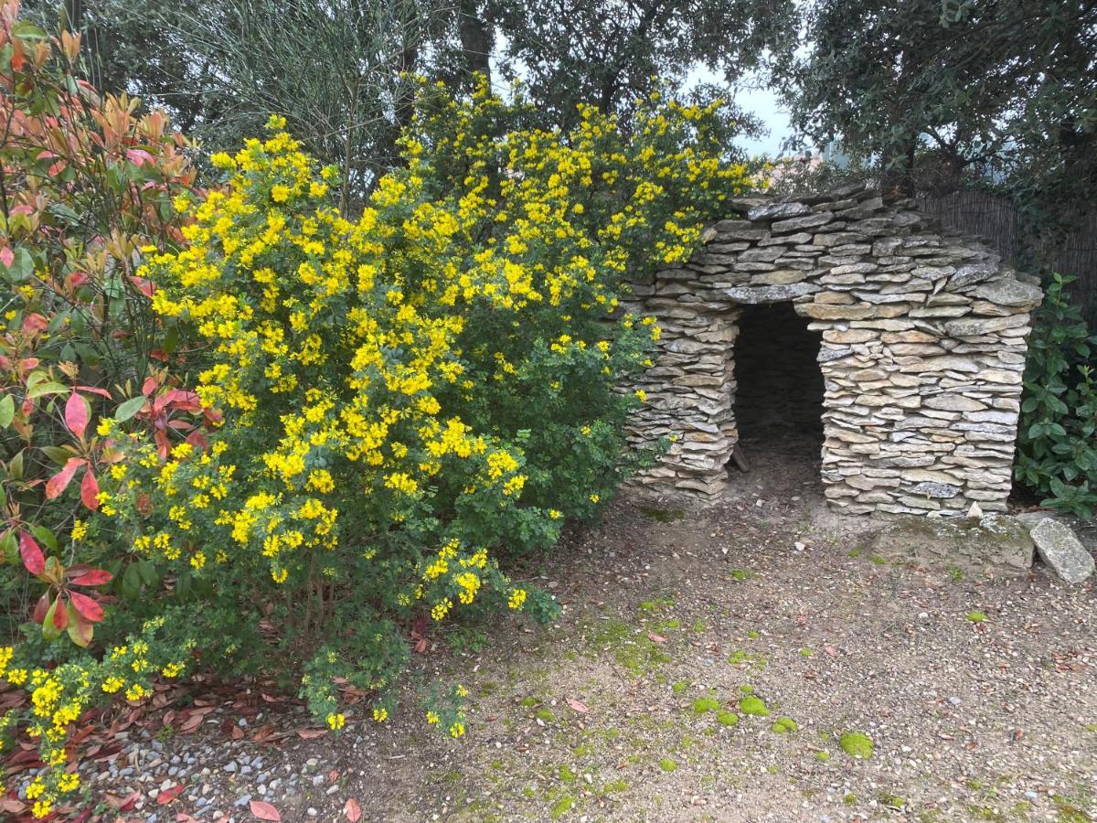 Chambre D'Hotes Les Cigales Bed and Breakfast Comps  Exterior foto